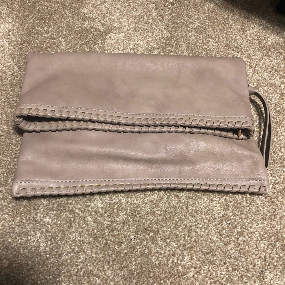 Moda Luxe foldover handbag. EUC
